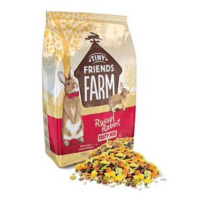 Supreme Tiny Friends Farm Russel Rabbit Tasty Mix Rabbit Food 2.5 kg